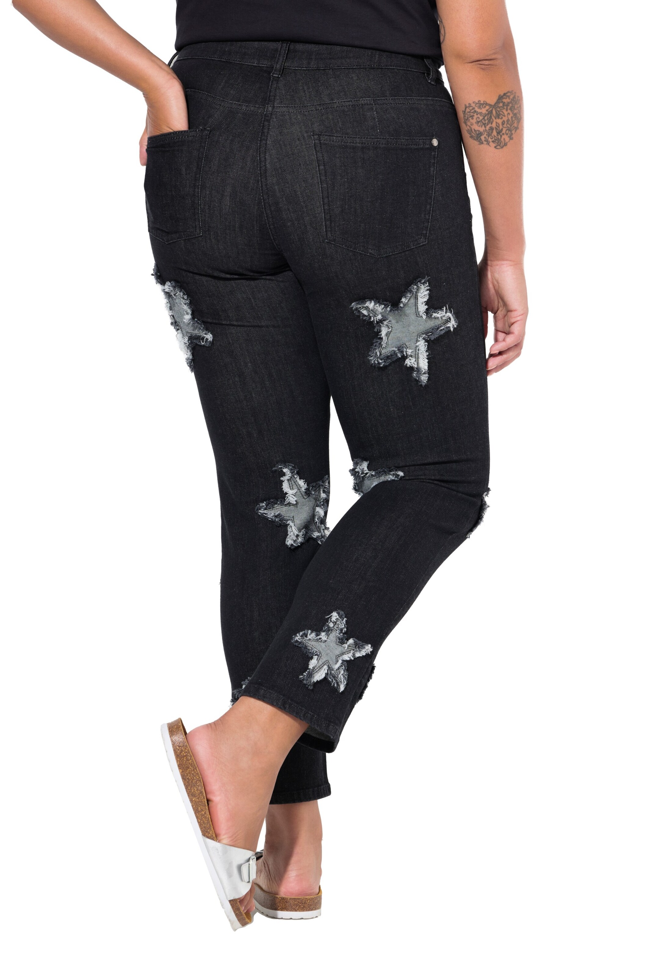 Angel of Style Regular Jeans in Black