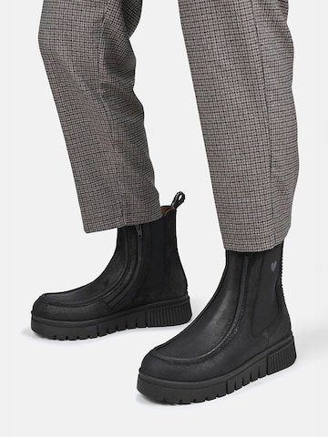 Crickit Chelsea Boots 'Uldina' in Schwarz: Vorderseite