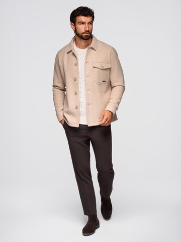 Veste mi-saison Ombre en beige