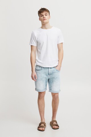 BLEND Regular Jeansshorts 'Denim' in Blau