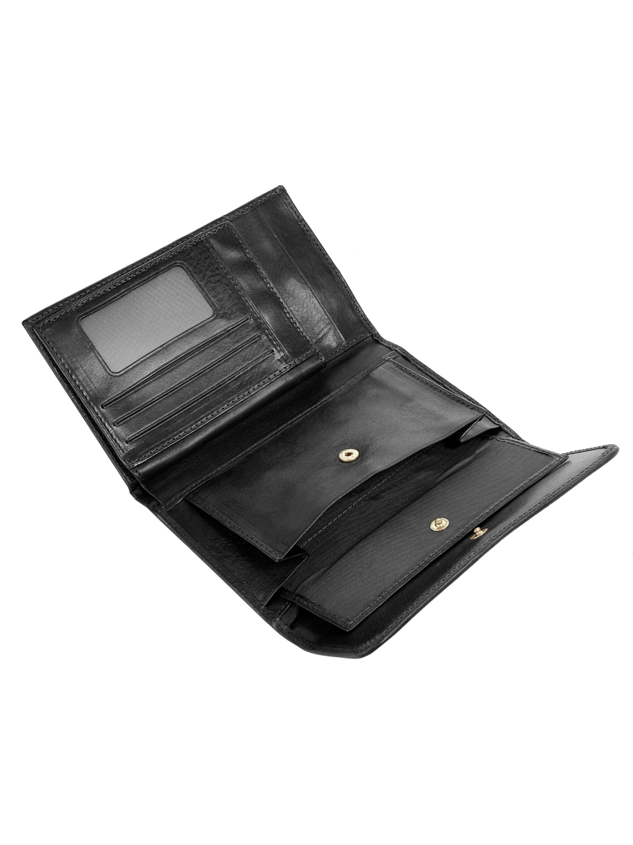 Porte-monnaies piké en noir