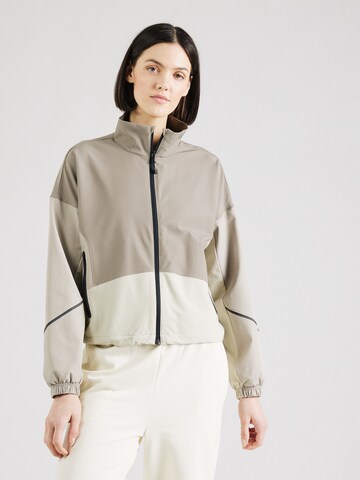 Veste de sport 'Unstoppable' UNDER ARMOUR en gris : devant