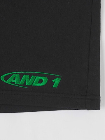 AND1 Štandardný strih Nohavice - Čierna