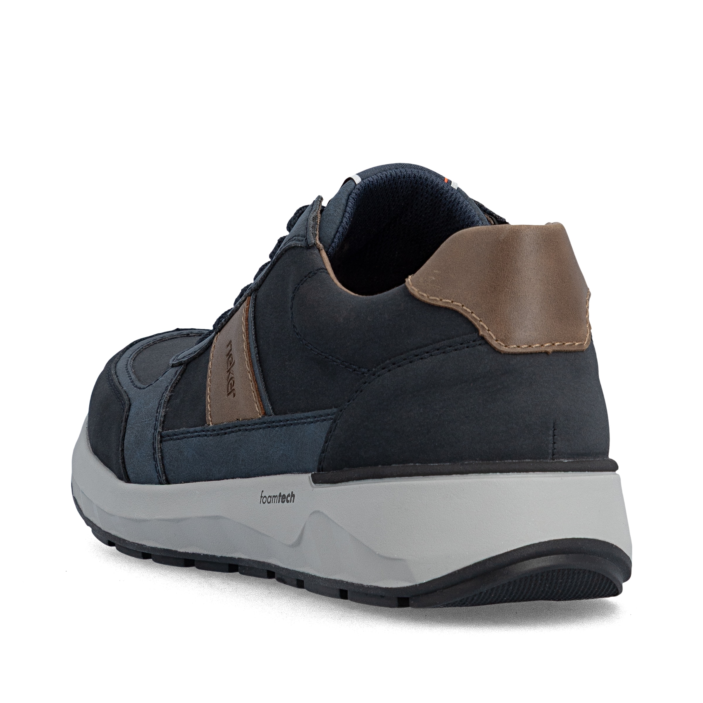 Chaussure à lacets Rieker en bleu
