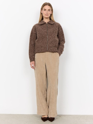 Soyaconcept Knit Cardigan 'HIRE' in Brown