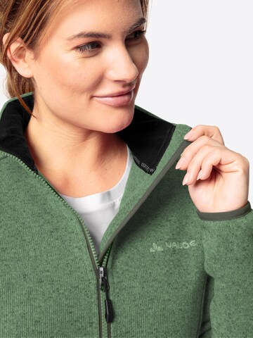 VAUDE Functionele fleece jas 'W Rienza J IV' in Groen