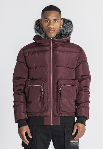 Gianni Kavanagh Winterjacke 'Utility' in Rot: Vorderseite