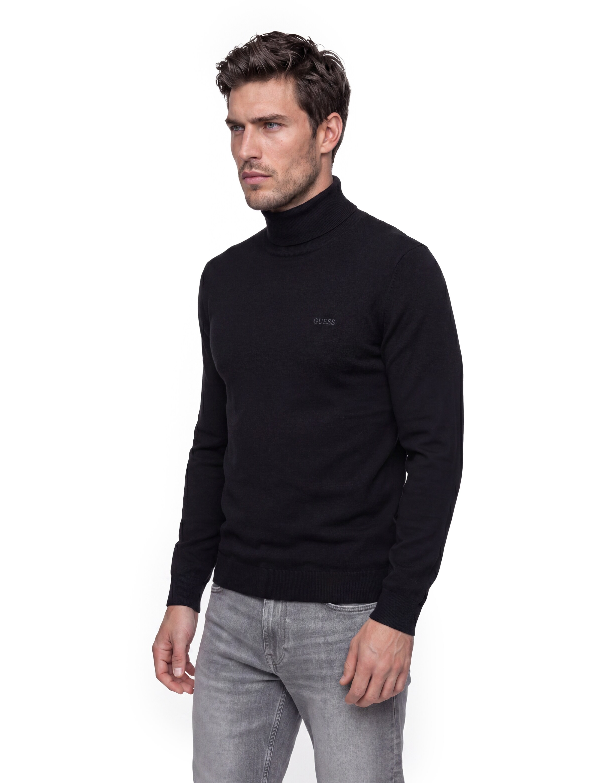 GUESS Sweater 'Nigel' in Black