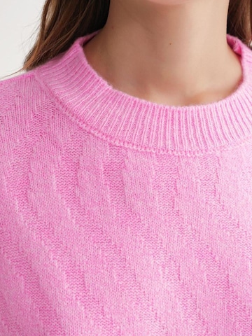 MixRay Pullover in Pink