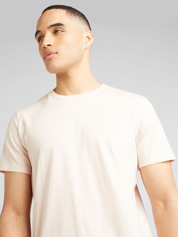 SELECTED HOMME T-Shirt 'Aspen' in Pink