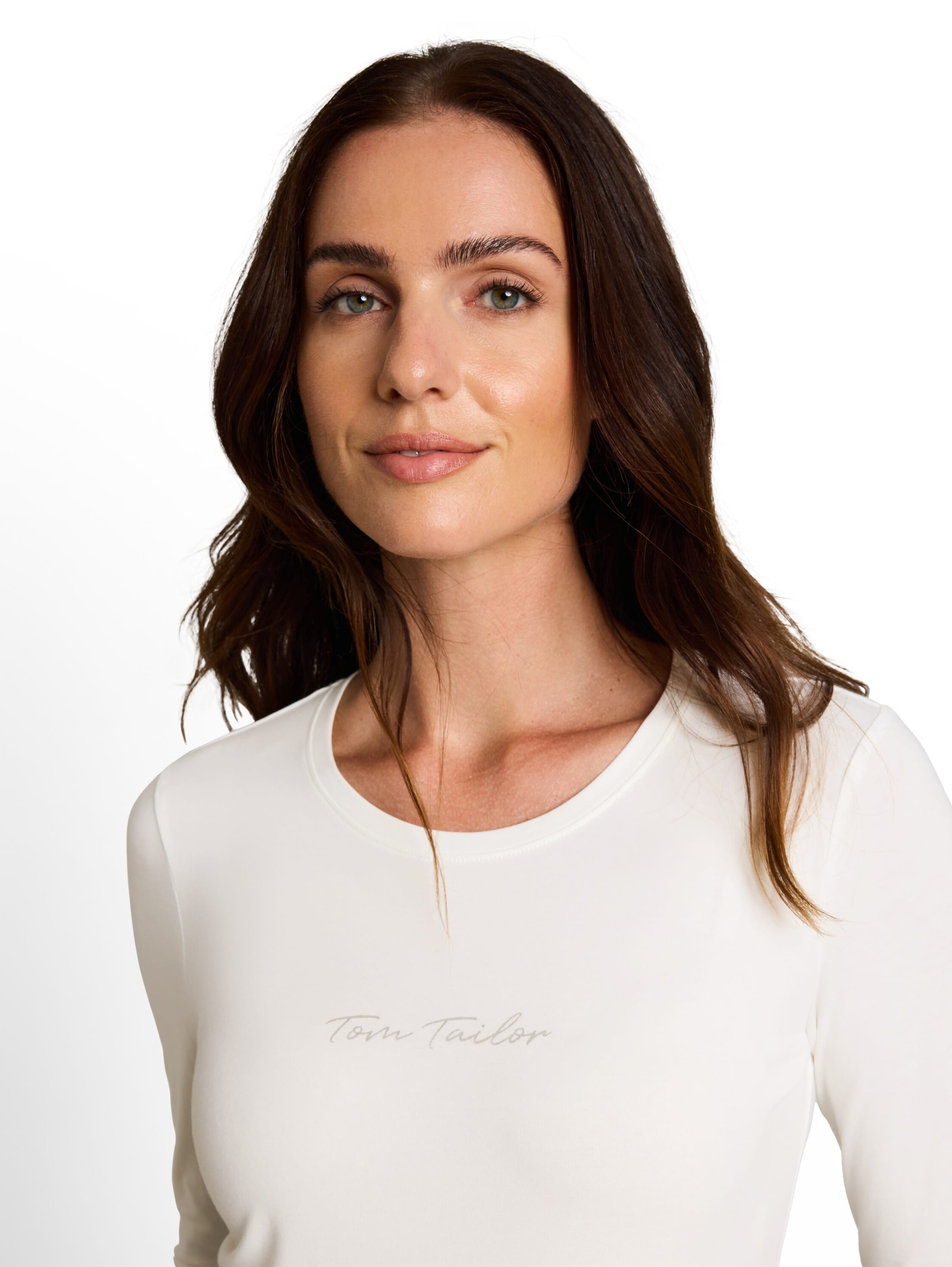 TOM TAILOR Shirt in White