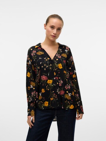 VERO MODA Bluse 'VMEASY JOY' in Schwarz: Vorderseite