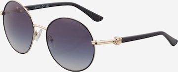 Lunettes de soleil GUESS en noir : devant