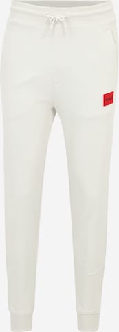 Pantaloni 'Doak' di HUGO in bianco: frontale
