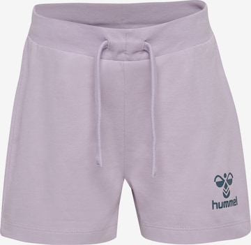 Hummel Regular Trousers 'Joc' in Purple: front