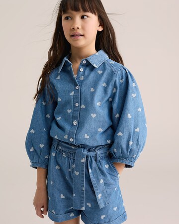 WE Fashion Блузка в Синий