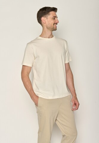 GREENBOMB Shirt in White: front