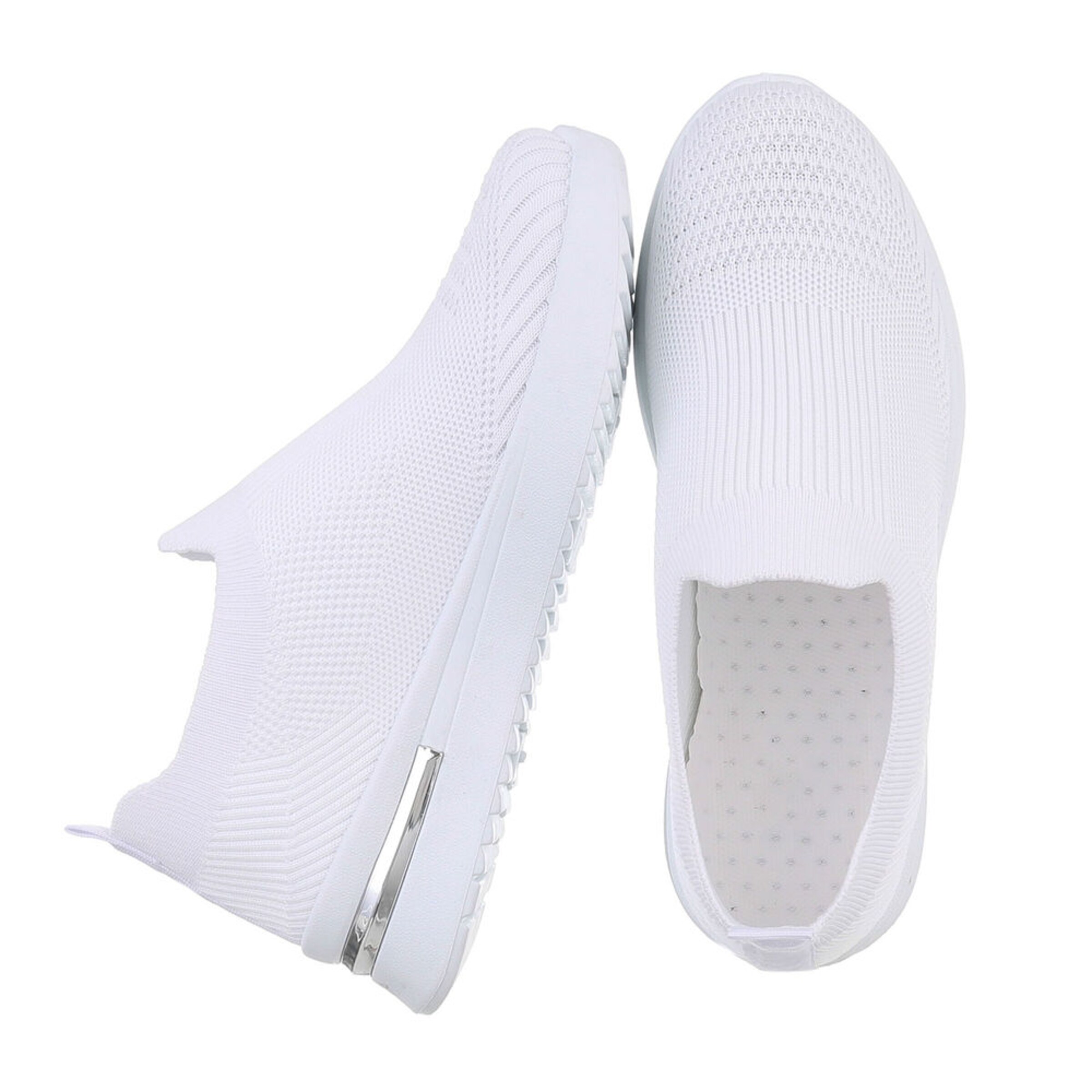 Ital-Design Slip-Ons in White