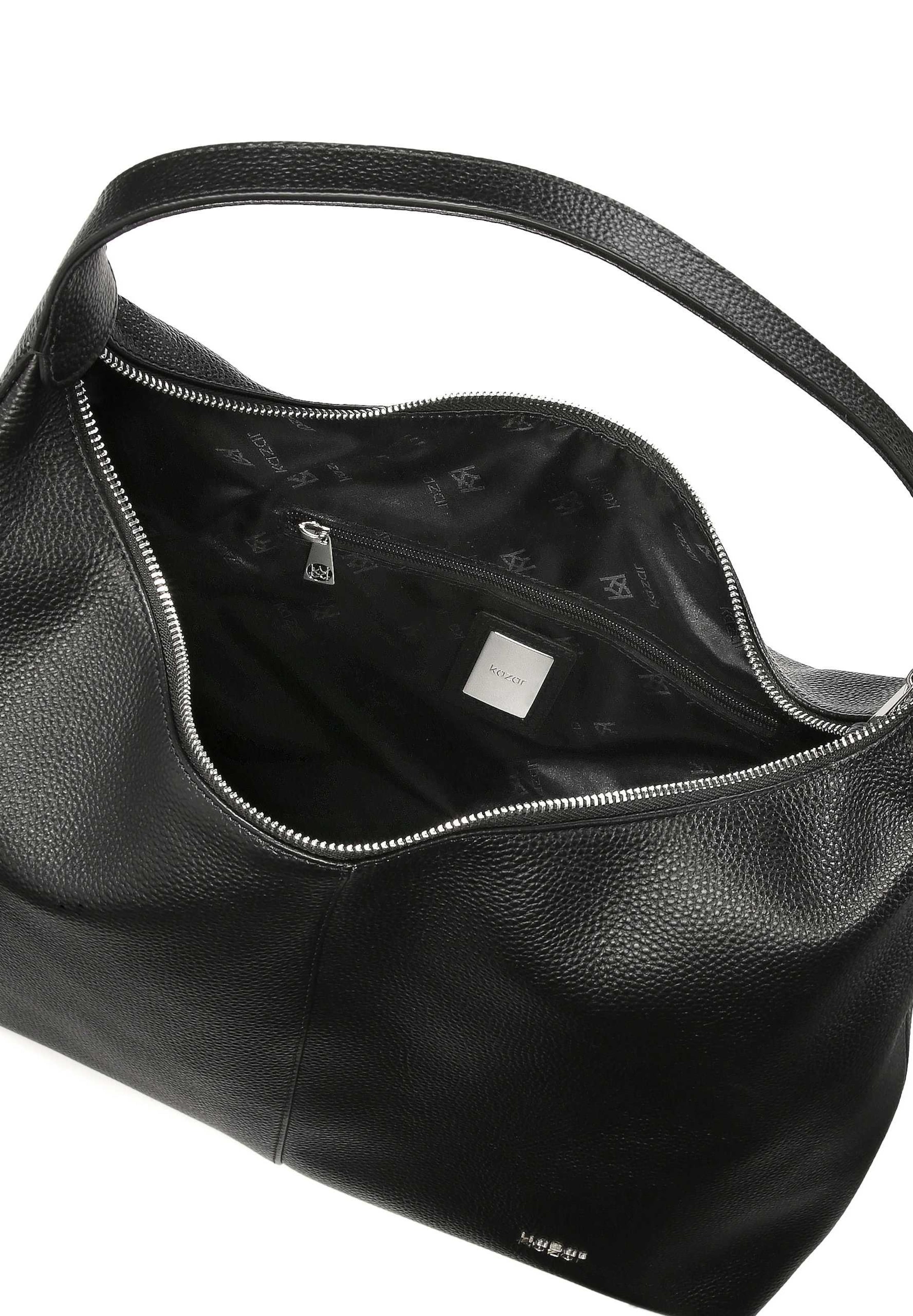 Kazar Skuldertaske i sort