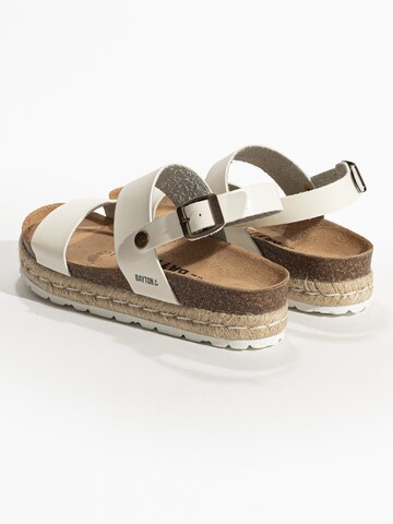 Bayton - Sandalias 'Kenji' en blanco