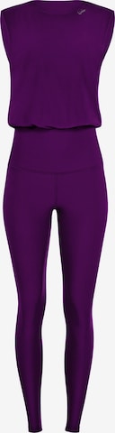 Survêtements ' JS102LSC ' Winshape en violet : devant