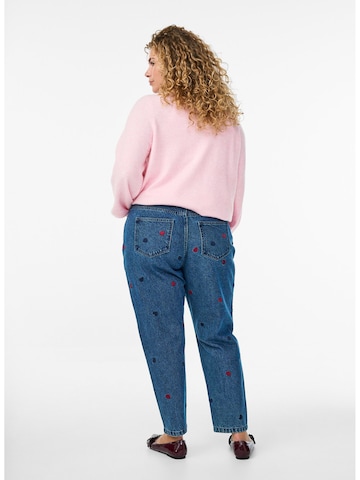 Zizzi Regular Jeans 'Mille' in Blauw