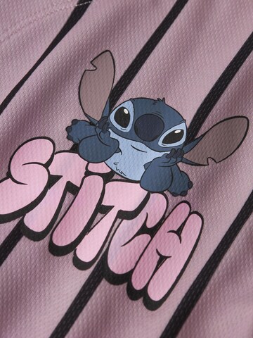 NAME IT - Blusa 'Stitch' en lila