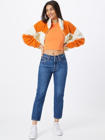 LEVI'S ® Regularen Kavbojke '501 Crop' | modra barva