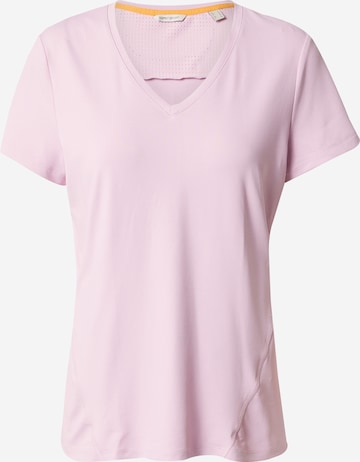 ESPRIT Λειτουργικό μπλουζάκι σε ροζ: μπροστά