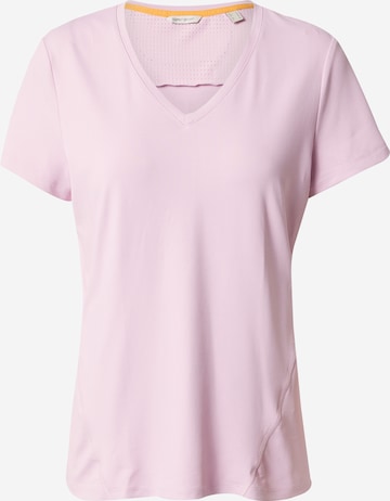 T-shirt fonctionnel ESPRIT en rose : devant