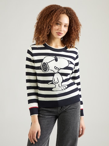 PRINCESS GOES HOLLYWOOD Sweter 'Snoopy' w kolorze niebieski: przód