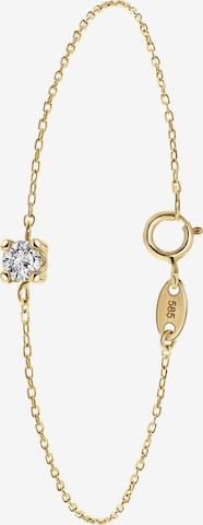 Lucardi Bracelet 'Klassisch' in Gold: front
