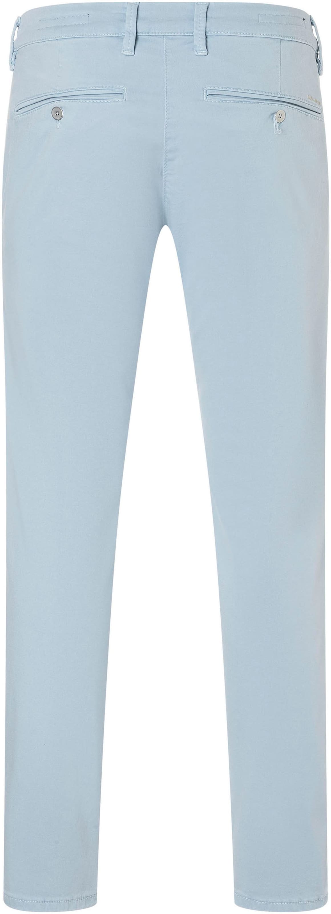 MAC Slimfit Chinohose in Blau