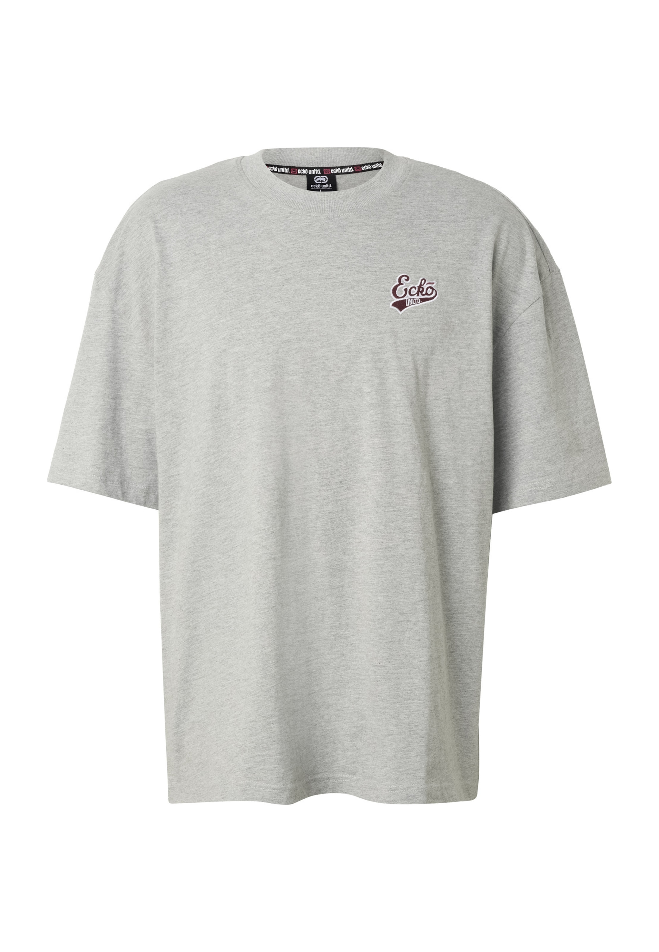 Ecko Unlimited Tričko 'Breeze' – šedá: přední strana