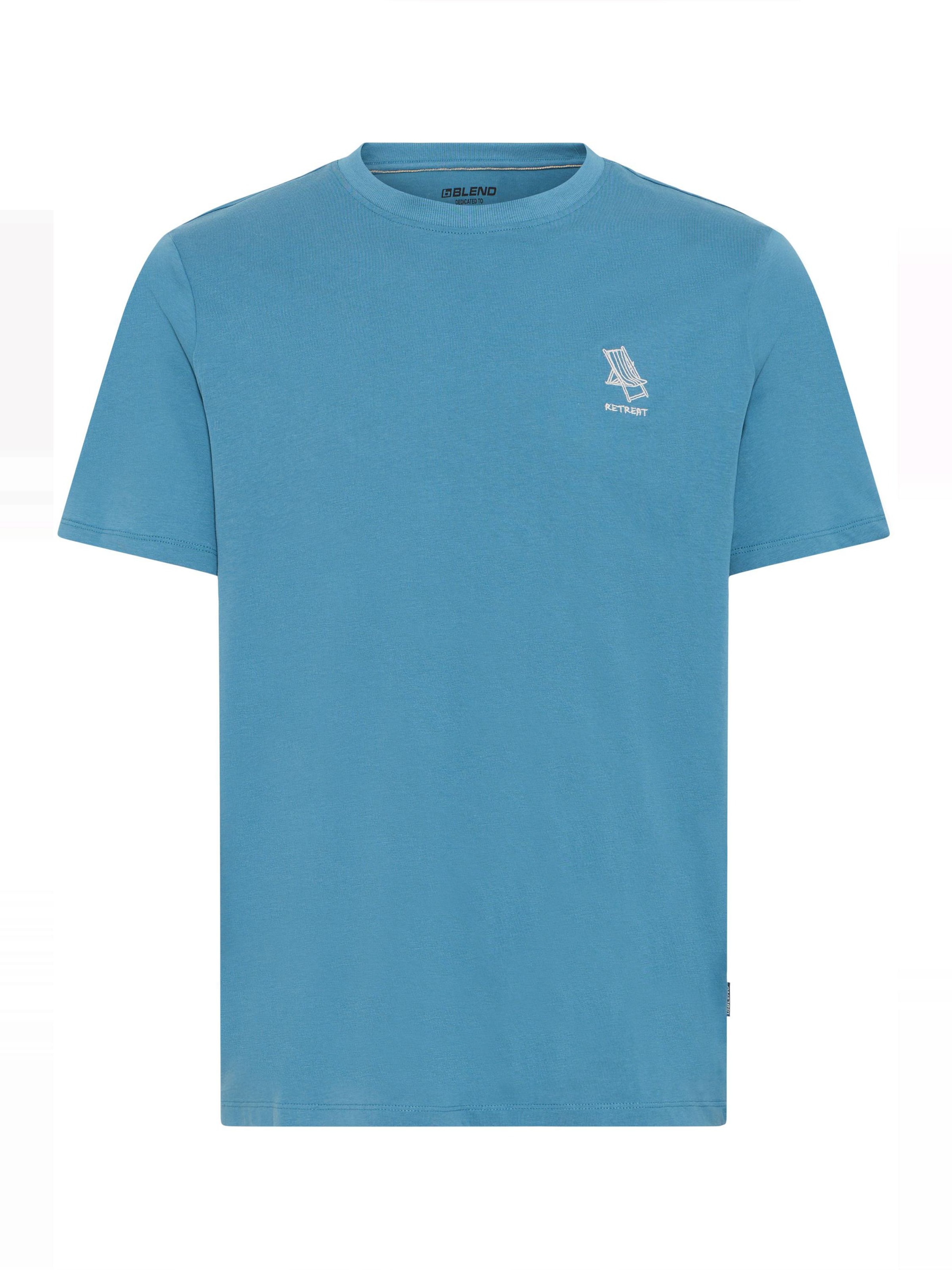 BLEND - Camisa 'BHJeppe' em azul: frente