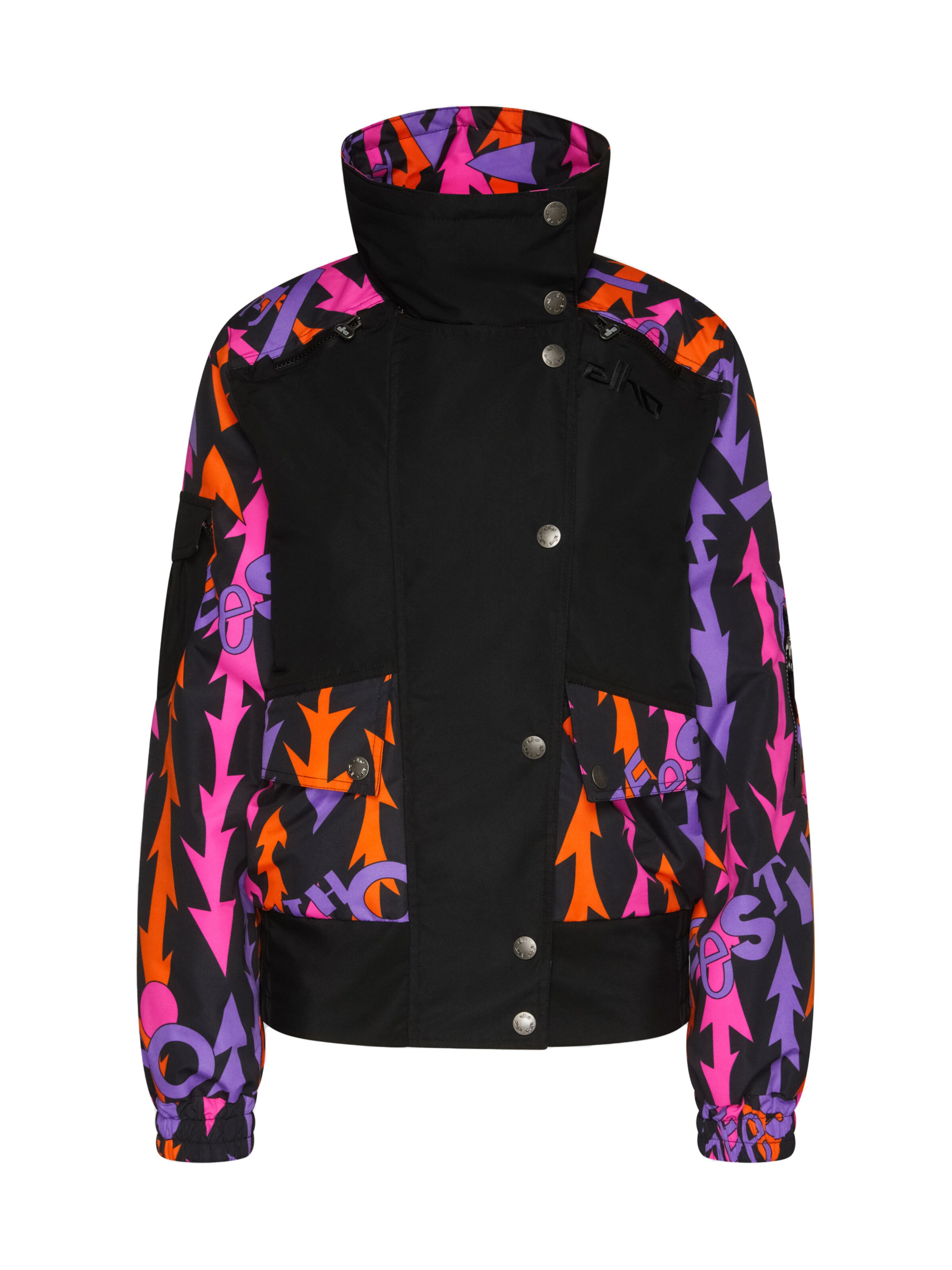 elho Sportjas 'Grenoble 89' in Zwart: voorkant