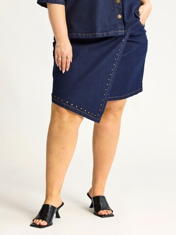 Anyday Rok in Blauw: voorkant