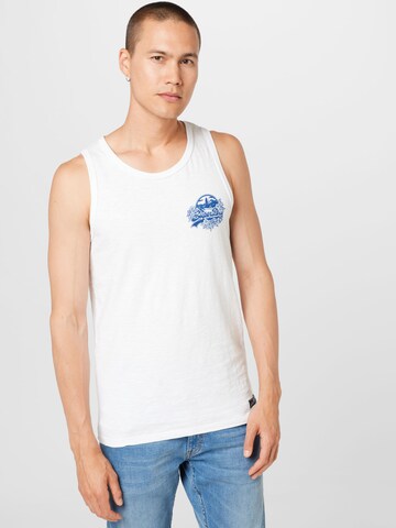 Superdry - Camiseta en blanco: frente