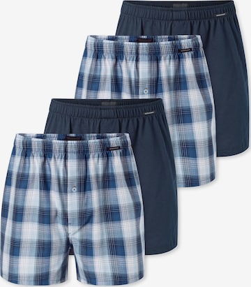Boxers ' Multipacks ' SCHIESSER en bleu : devant