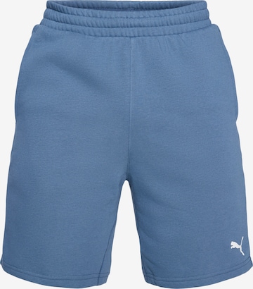Pantalon de sport 'TAD Essentials' PUMA en bleu : devant