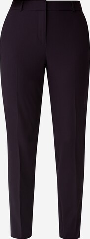 COMMA Slim fit Pants in Black: front