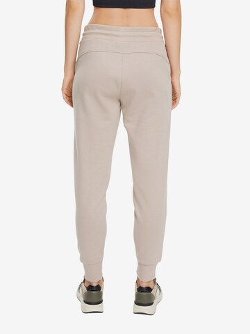 ESPRIT Tapered Workout Pants in Beige