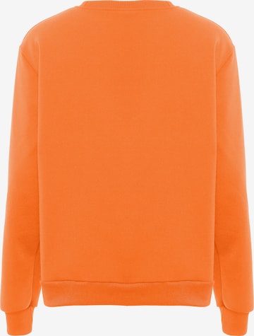 Sweat-shirt MO en orange