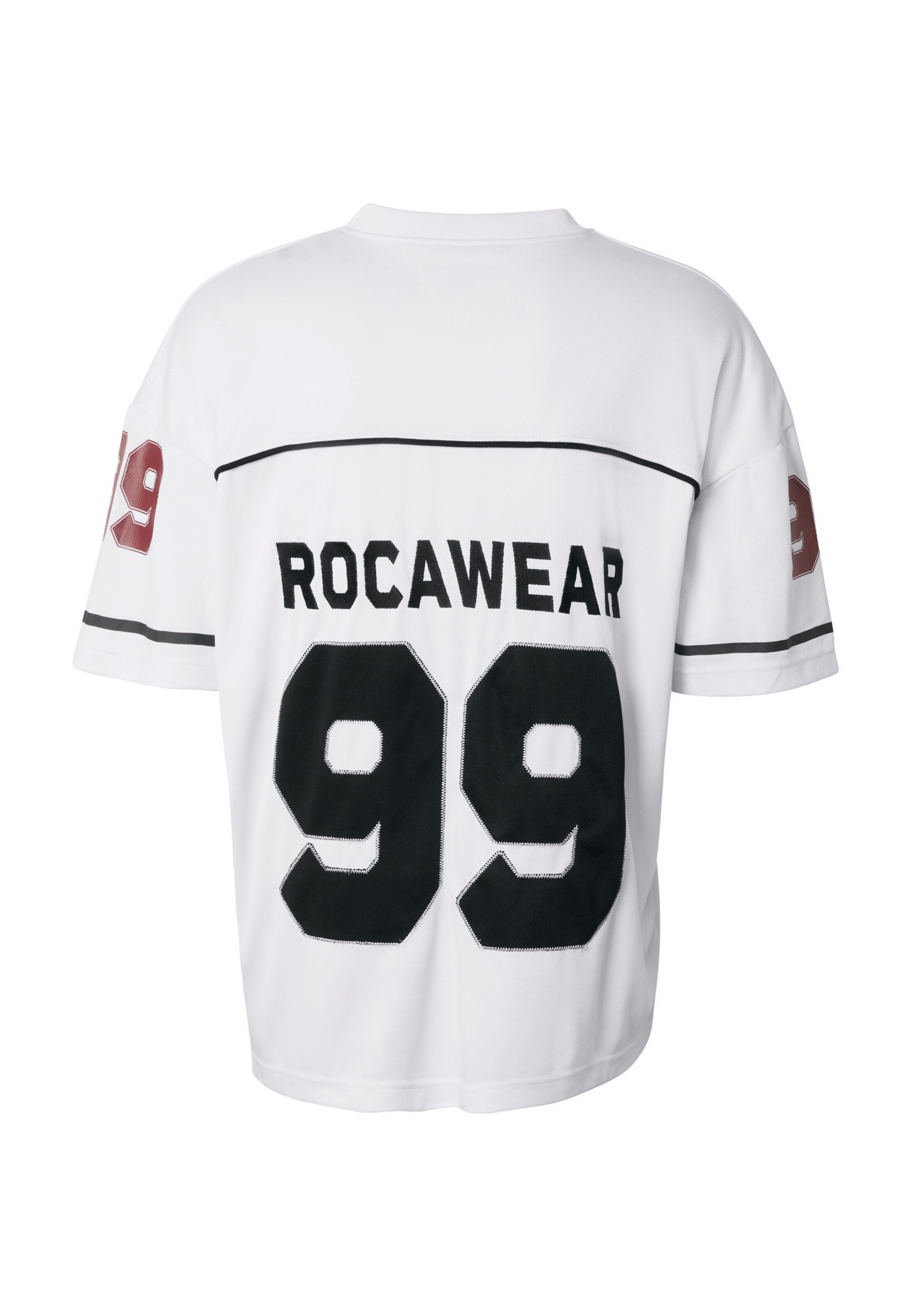 ROCAWEAR Koszulka 'Baller' w kolorze biały