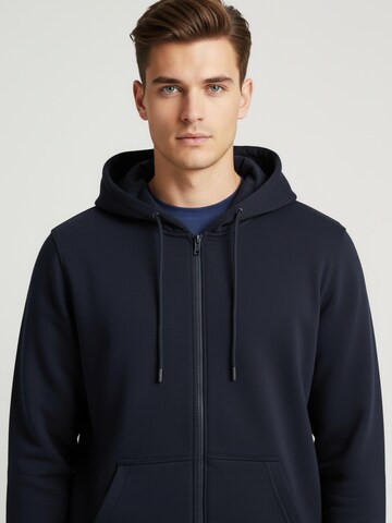 JACK & JONES - Casaco em moletão 'JJEBradley' em azul