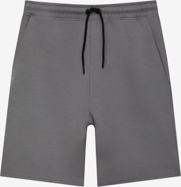 Pull&Bear Kalhoty – šedá: přední strana
