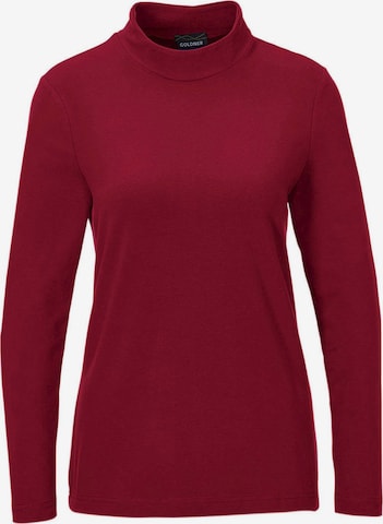 Goldner Shirt in Rood: voorkant