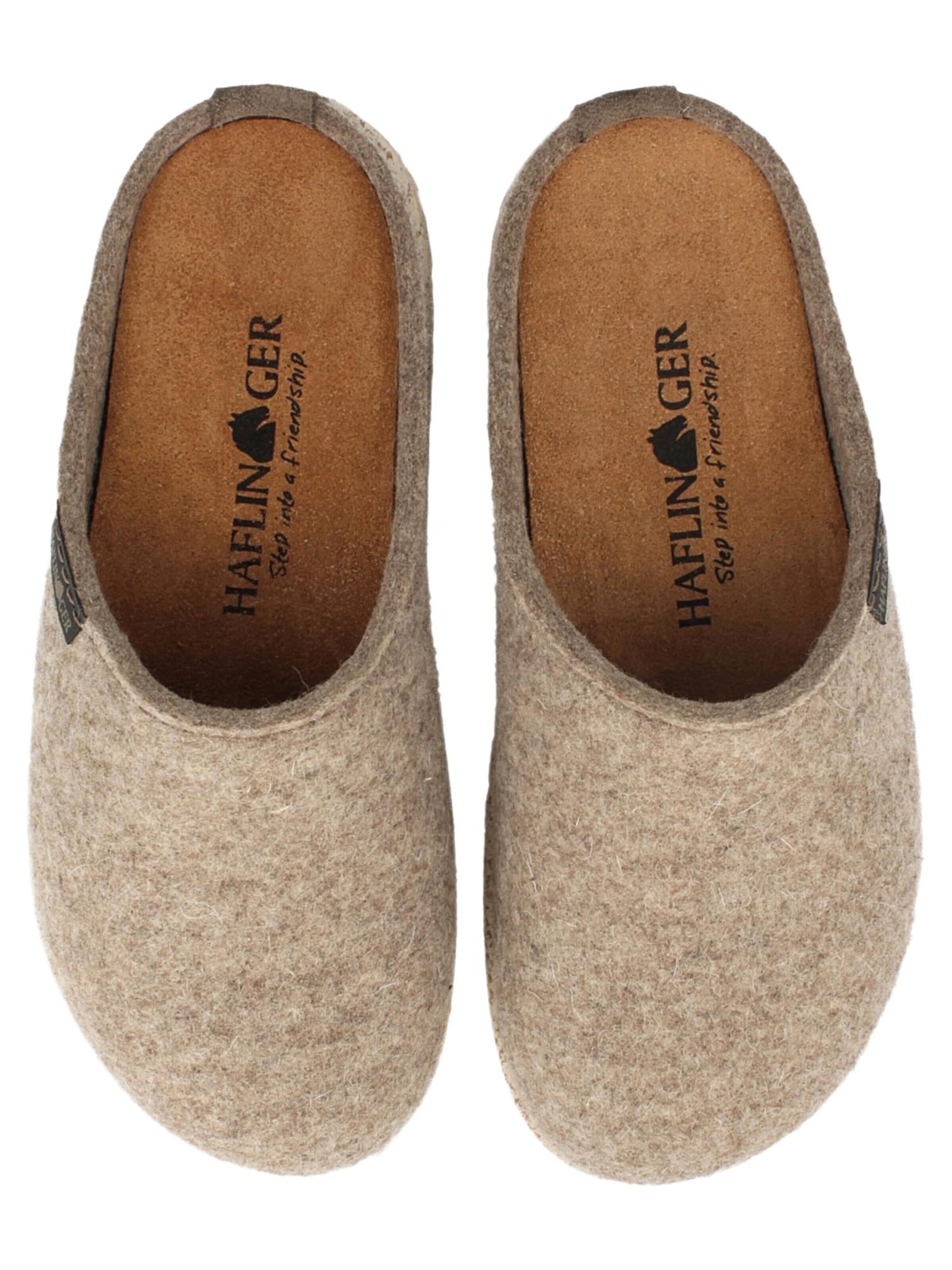 HAFLINGER Clogs 'Manhattan' in Beige