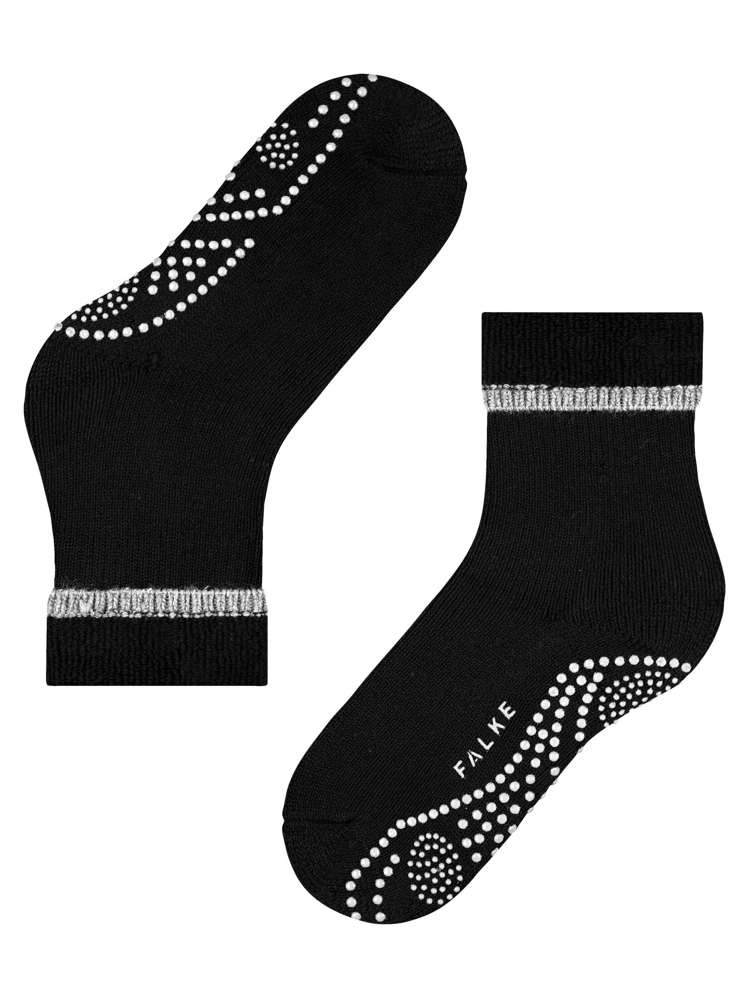 FALKE Socken 'Cuddle Pads'‌‌‌‌‌‌‌‌‌‌ in Schwarz