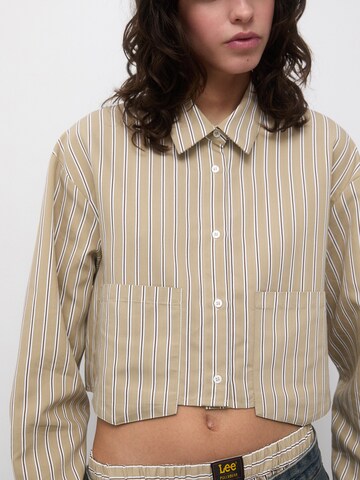 Pull&Bear Blouse in Bruin